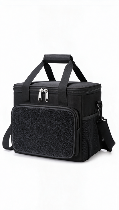 Insulated Lunch Bag – Customizable Velcro Patch Panel
